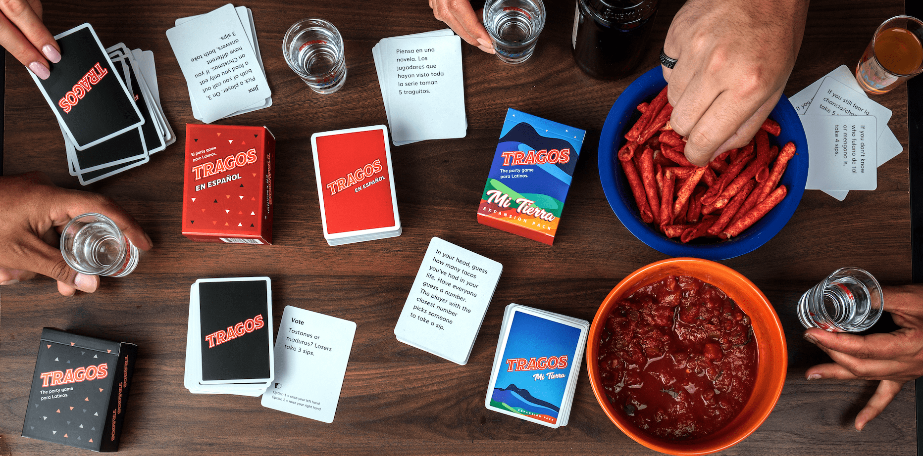 Tragos Original Party Card Game