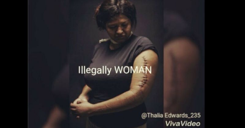 Illegally WOMAN. Nobody should be labeled 'Illegal'. Spoken Word/Poetry