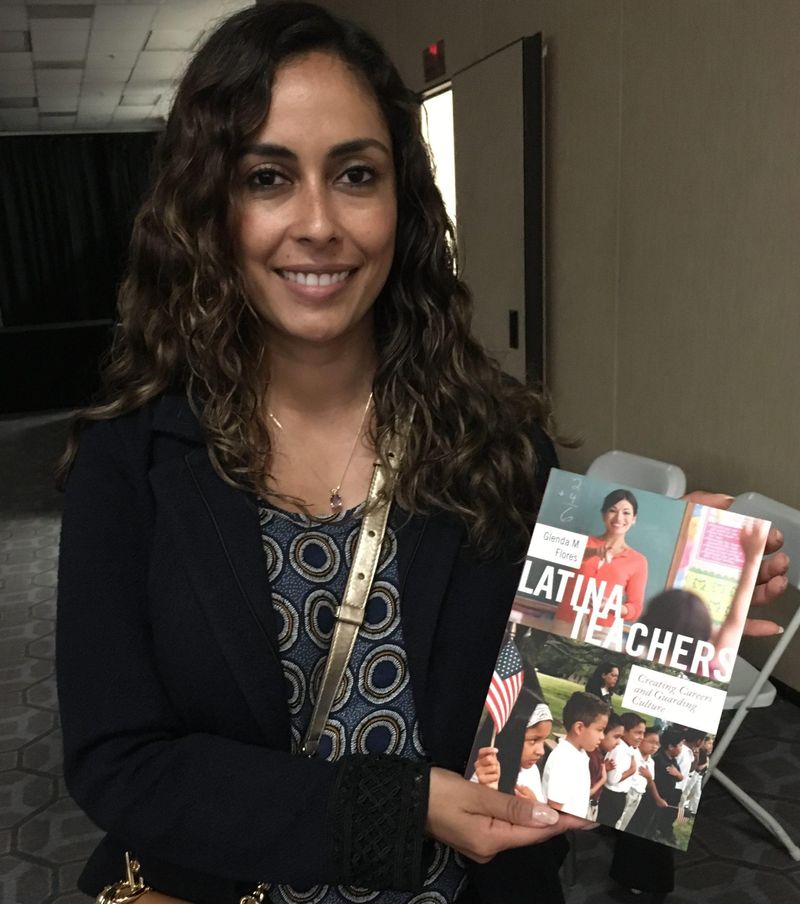 Latina Teacher Glenda Flores Authors Book On Career and How to Help Students Stay In Touch With Their Roots